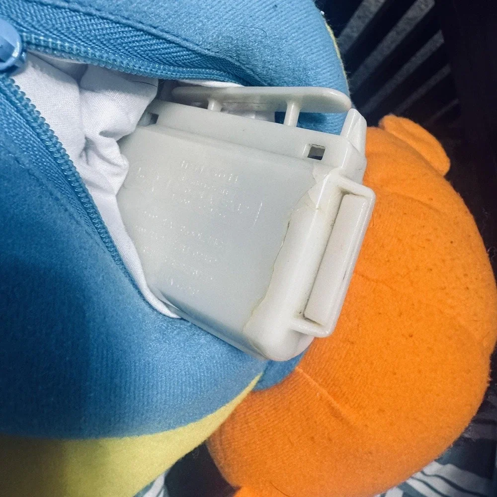 Vintage Beddy Bright Ernie Sesame Street Rubber Duckie Lights Up Playskool 1992